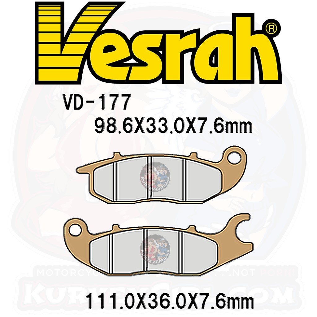Vesrah Brake Pad Shape VD 177