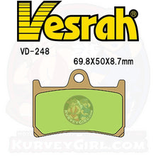 Load image into Gallery viewer, Vesrah VD-248 RJL
