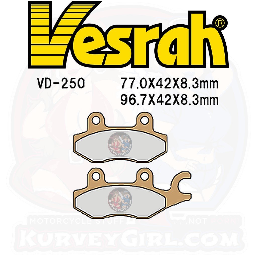 Vesrah Brake Pad Shape VD 250