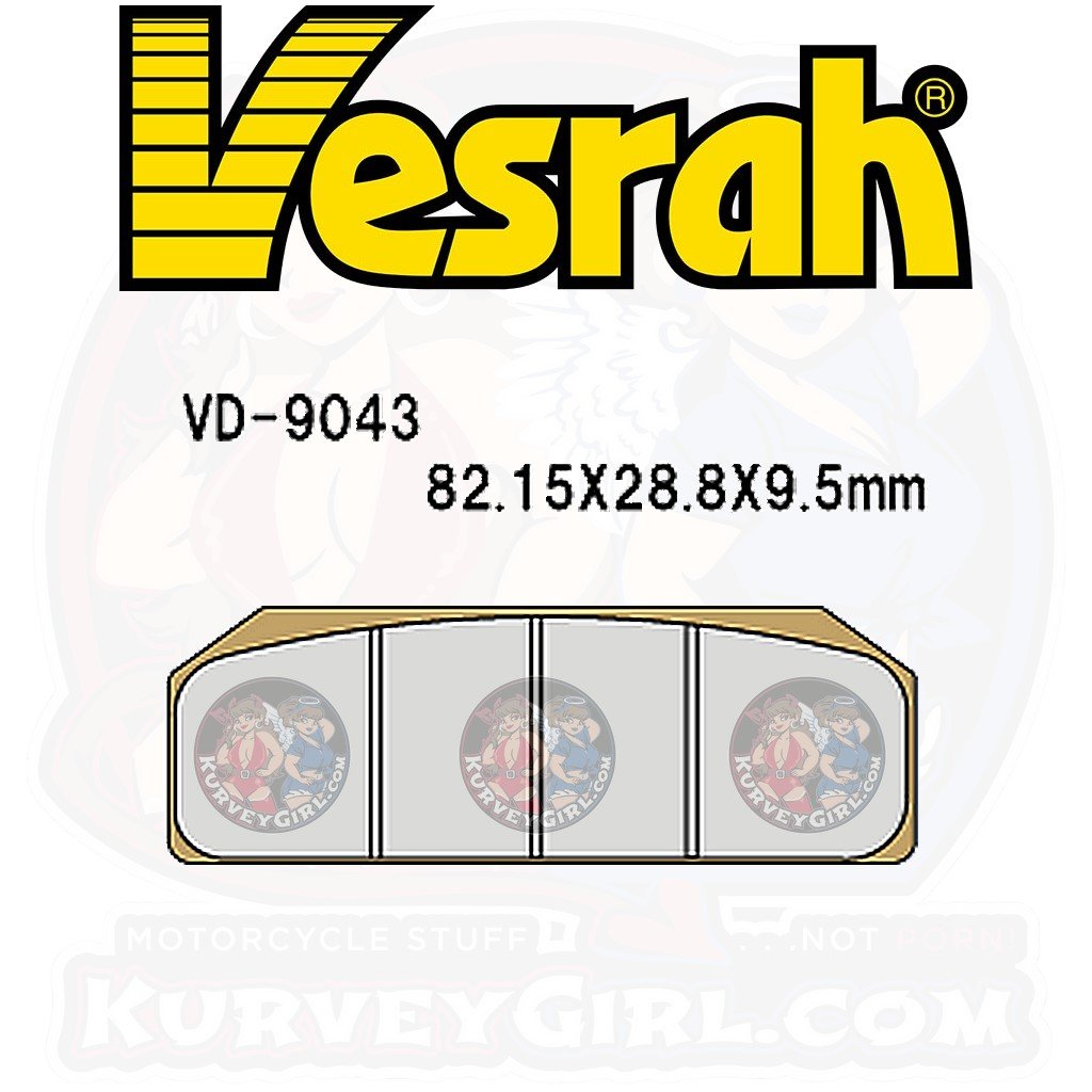 Vesrah Brake Pad Shape VD 9043
