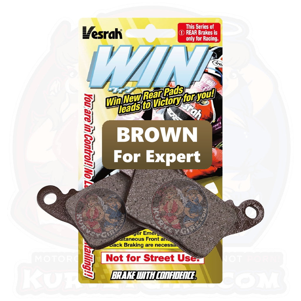 Vesrah WIN Brown Expert Brake Pads