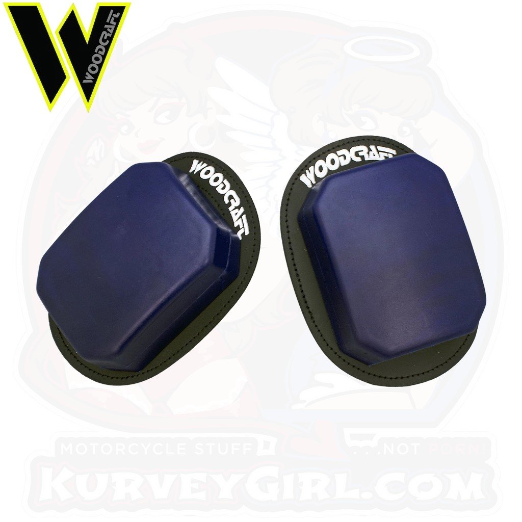 Woodcraft Klucky Pucks - Knee Sliders – Rain - Blue - (95-0102)