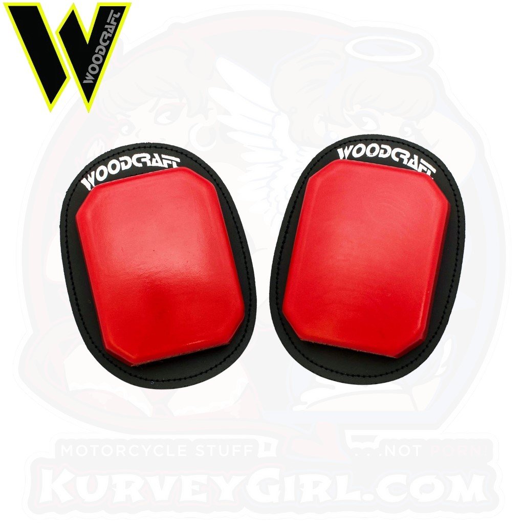 Woodcraft Klucky Pucks - Knee Sliders - Red - (95-0400)