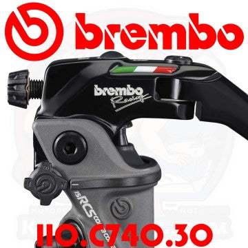 Brembo 15 RCS Corsa Corta Brake Master Cylinder Kit Close Up 110C74030 110.C740.30
