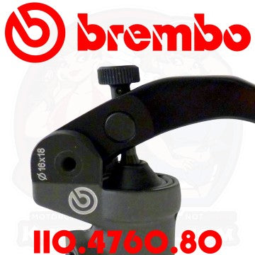 BREMBO GP MK2 16x18 Radial Brake Master Cylinder, Long Lever (110.4760.80) (110476080)