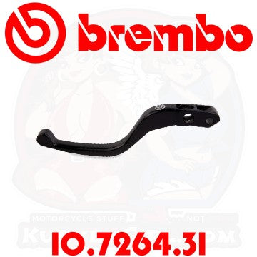 BREMBO GP MK2 Lever: 19x20, Short Lever, Non-Folding (10.7264.31) (10726431)