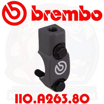 Brembo RCS Clamp Mirror Mount Left Hand M8x1.25 110A26380 110.A263.80