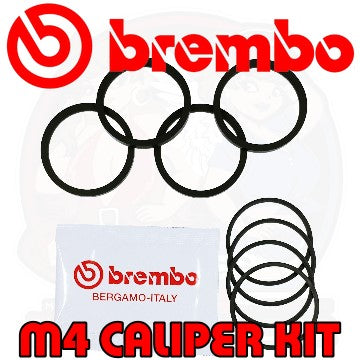 Brembo 34 mm Caliper Service Kit M4 Piston Dust Seals