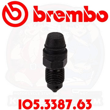BREMBO Replacement: Bleed Screw w/ Cap (105.3387.63) (105338763)