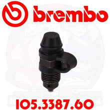 Load image into Gallery viewer, BREMBO Replacement: Bleed Screw w/ Lanyard Cap (105.3387.60) (105338760)
