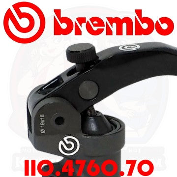 Brembo GP MK2 19x18 Radial Brake Master Cylinder Close Up 110476070 110.4760.70