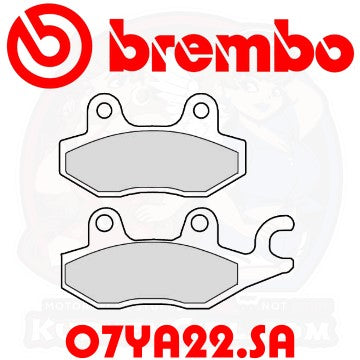 Brembo Rear Brake Pads: 07YA22SA / 07TA22.SA