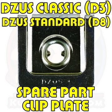 Dzus D3 D8 Spare Part Clip Plate