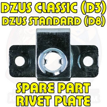 Spare Part: 1pcs, Rivet on Retainer, DZUS (D8) & DZUS CLASSIC (D3)