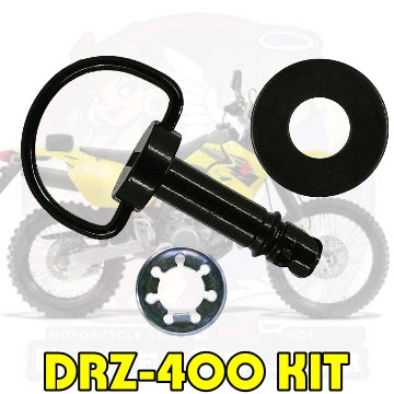 DRZ-400: Replacement Dzus Kit, Black Finish