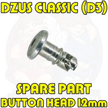 Load image into Gallery viewer, Spare Part: 1pc, DZUS CLASSIC (D3), Button Head, Silver, WL=12mm
