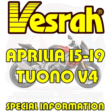 Vesrah Aprilia Tuono V4 2015-2019 Special Fitting Information