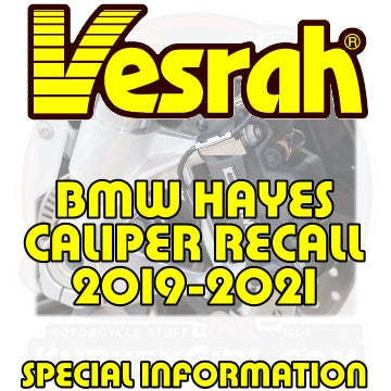 *** Fitting Information: BMW HAYES Caliper Recall 2019-2020 ***
