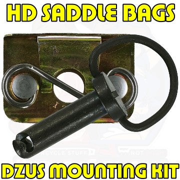 HD: Saddlebag Mounting Kit - Black Oxide Finish