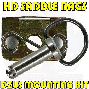 HD: Saddlebag Mounting Kit - Stainless Steel Finish