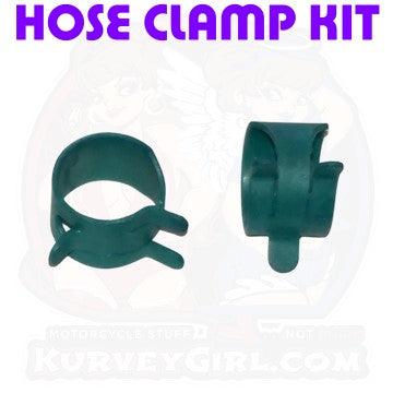 Hose Clamp Kit - Medium Size - 8pcs (Spring Clamp)