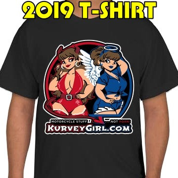KurveyGirl - Mens T-Shirt - 2019 - Size: L