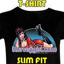 Load image into Gallery viewer, KurveyGirl - Womens Slim Fit T-Shirt - 2013 Pin-up - Size: 2XL
