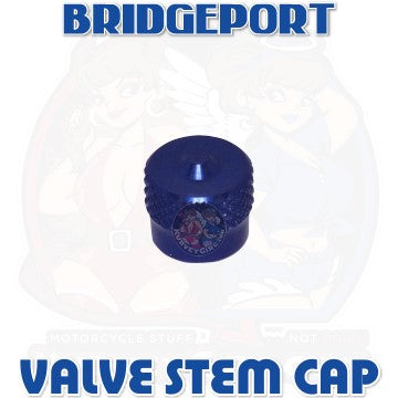 Replacement Valve Stem Cap: Blue