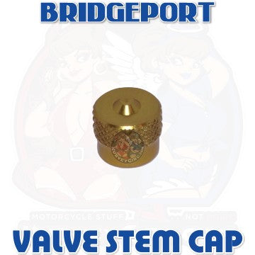 Replacement Valve Stem Cap: Gold