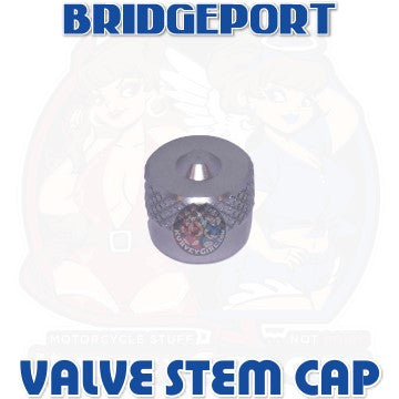 Replacement Valve Stem Cap: Silver