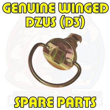 Dzus Classic D3 Genuine Winged D Ring Bolt OEM Spare Part Gold Tone