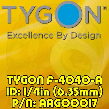 Tygon F-4040-A Tubing - ID: 1/4in (6.35mm) - AAG00017 - Fuel