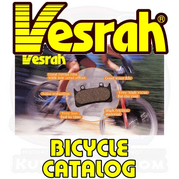 Vesrah Bicycle Brake Pad Information Catalog Download