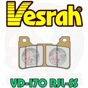 Vesrah Brake Pad Shape VD 170 RJL SS