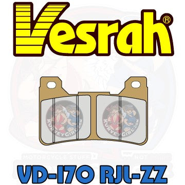 Vesrah Brake Pad Shape VD 170 RJL ZZ