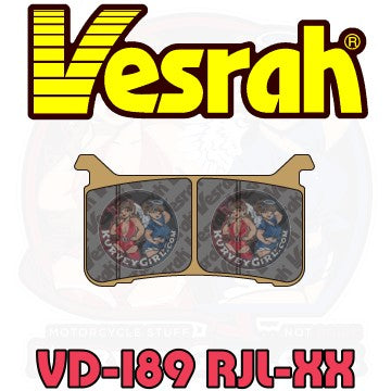 Vesrah Brake Pad Shape VD 189 RJL XX