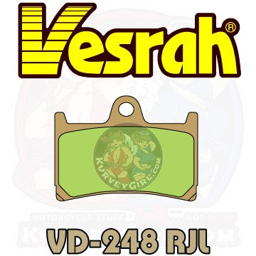 Vesrah Brake Pad Shape VD 248 RJL