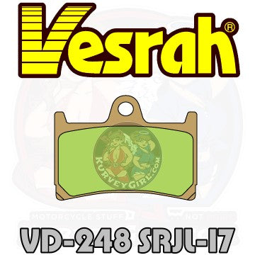 Vesrah Brake Pad Shape VD 248 SRJL 17