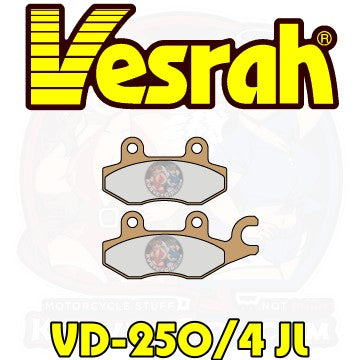 Vesrah Brake Pad Shape VD 250-4 JL