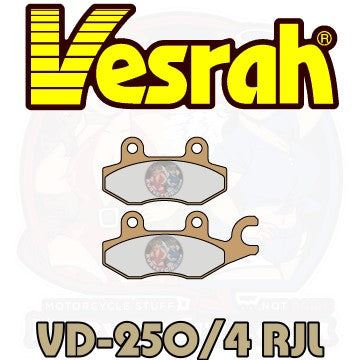 Vesrah Brake Pad Shape VD 250-4 RJL
