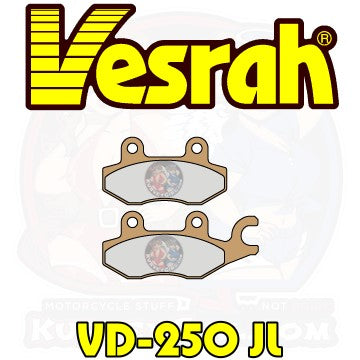 Vesrah Brake Pad Shape VD 250 JL