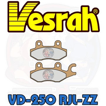Vesrah Brake Pad Shape VD 250 RJL ZZ