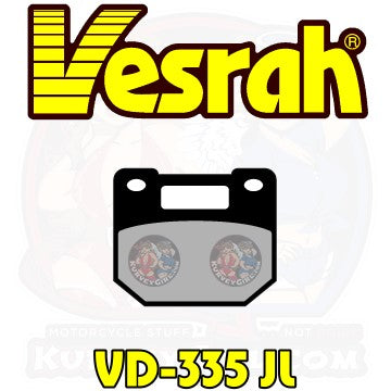 Vesrah Brake Pad Shape VD 335 JL
