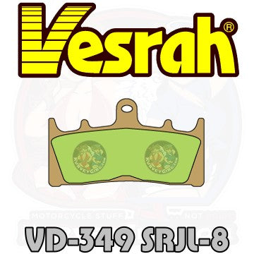 Vesrah Brake Pad Shape VD 349 SRJL 8