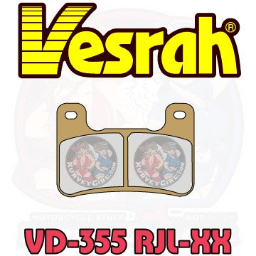 Vesrah Brake Pad Shape VD 355 RJL XX