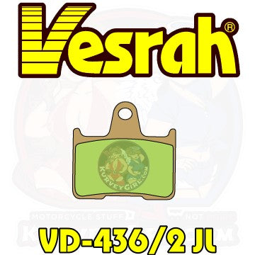 Vesrah Brake Pad Shape VD 436-2 JL