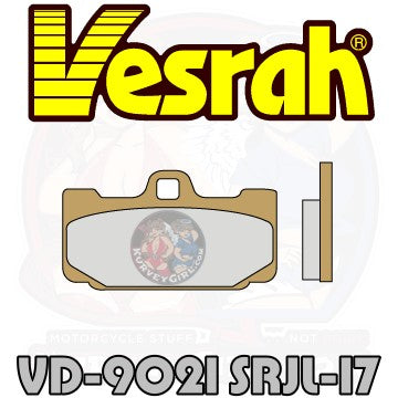 Vesrah Brake Pad Shape VD 9021 SRJL 17