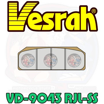 Vesrah Brake Pad Shape VD 9043 RJL SS