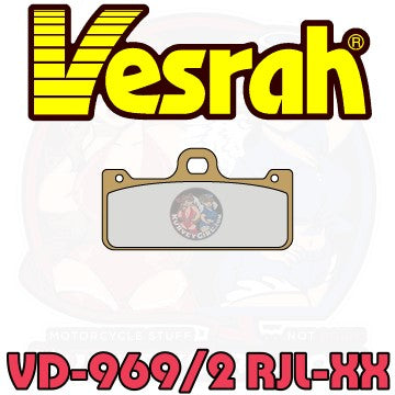 Vesrah Brake Pad Shape VD 969-2 RJL XX