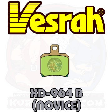 Vesrah Brake Pad Shape XD 964 B Pad Shape Novice